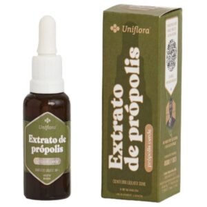 Extrato de Própolis Verde 30ml Uniflora — embalagem