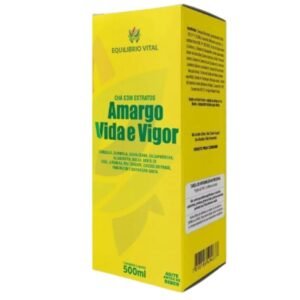 Chá Amargo Vida e Vigor 500ml Equilíbrio — embalagem