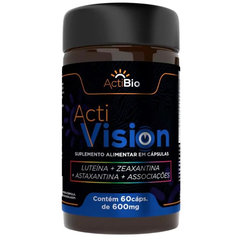 Activision 60 cápsulas 600mg ActiBio — embalagem