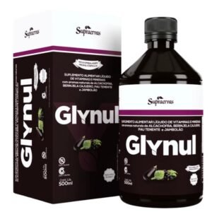 Glynul Antigo Glicodown 500ml SupraErvas — embalagem
