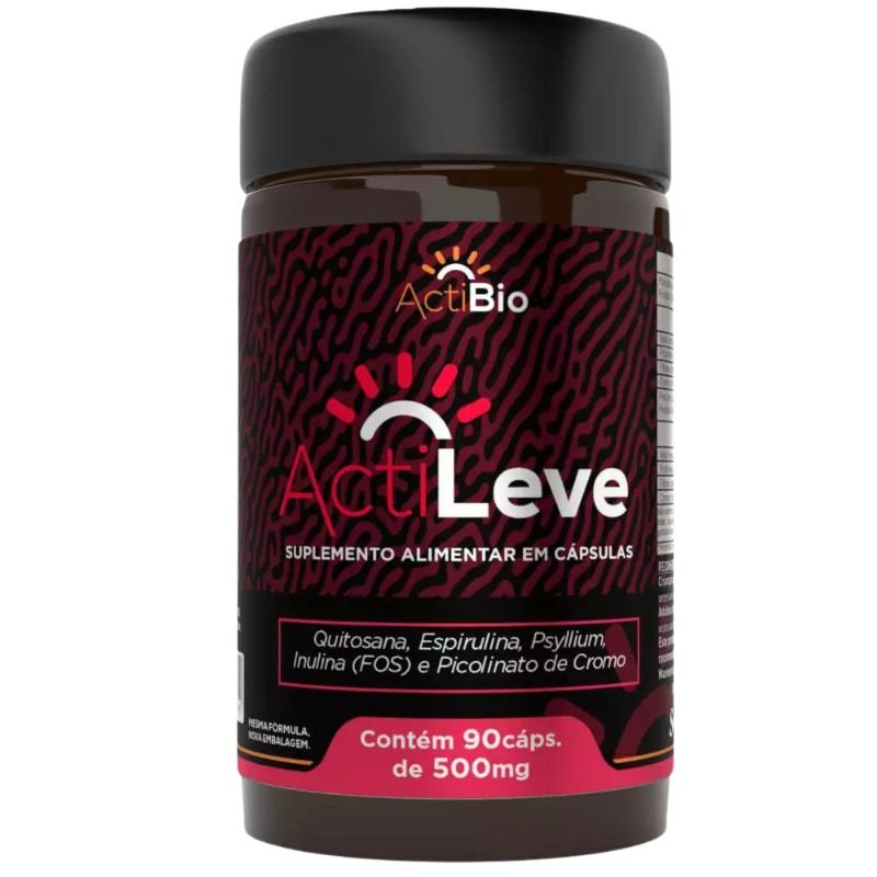 Actleve 90 cápsulas 500mg ActiBio — embalagem