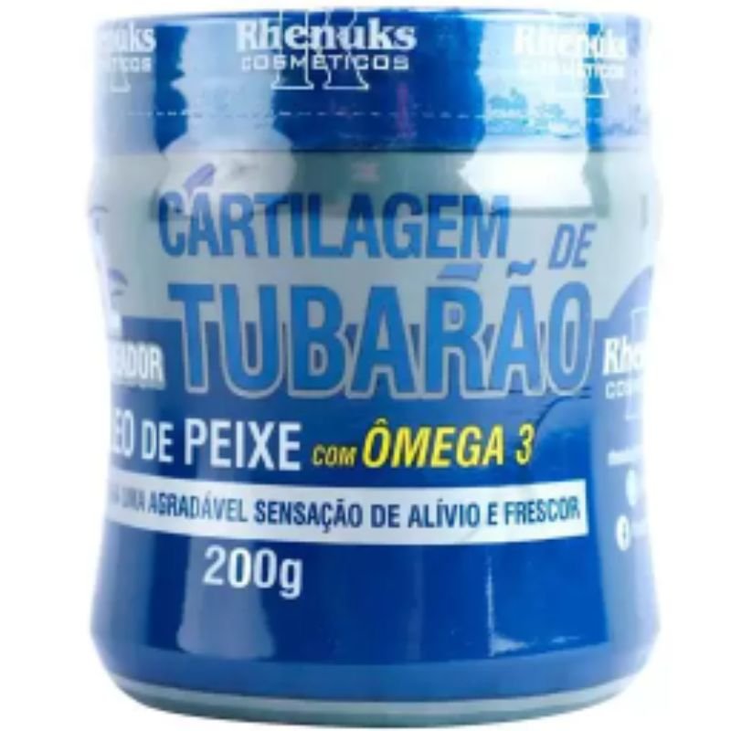 Gel Massageador Cartilagem de Tubarão 200g Rhenuks — embalagem