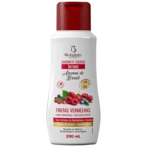 Sabonete Íntimo Frutas Vermelhas 200ml Bio Instinto — embalagem