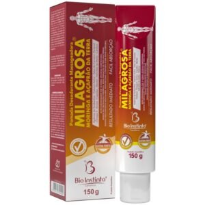 Pomada Milagrosa com Açafrão da Terra 150g Bio Instinto — embalagem