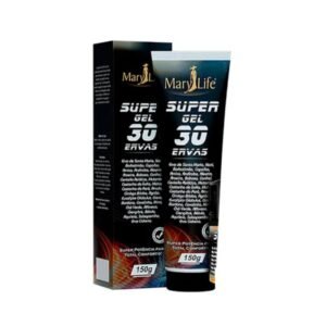 Super Gel 30 Ervas 150g Mary Life — embalagem