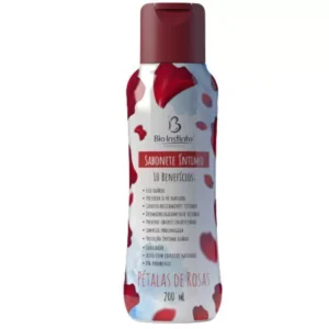 Sabonete Pétalas de Rosas 200ml Bio Instinto — embalagem